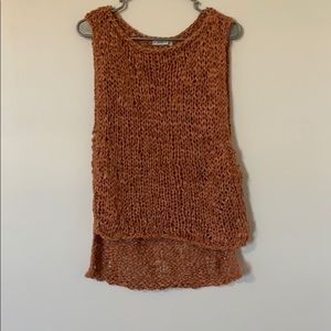Knitted Sleeveless top